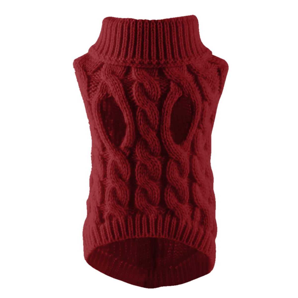 Xuniizn Dog Sweater for Small Medium Dogs, Warm Comfortable Winter Pet Clothes, Cute Knitted Sleeveless Pet Sweaters for Puppies, Cats, Dog Apparel & Accessories S Red