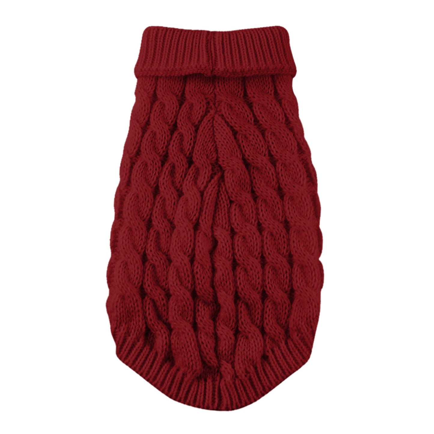 Xuniizn Dog Sweater for Small Medium Dogs, Warm Comfortable Winter Pet Clothes, Cute Knitted Sleeveless Pet Sweaters for Puppies, Cats, Dog Apparel & Accessories S Red