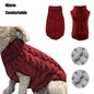 Xuniizn Dog Sweater for Small Medium Dogs, Warm Comfortable Winter Pet Clothes, Cute Knitted Sleeveless Pet Sweaters for Puppies, Cats, Dog Apparel & Accessories XL Red