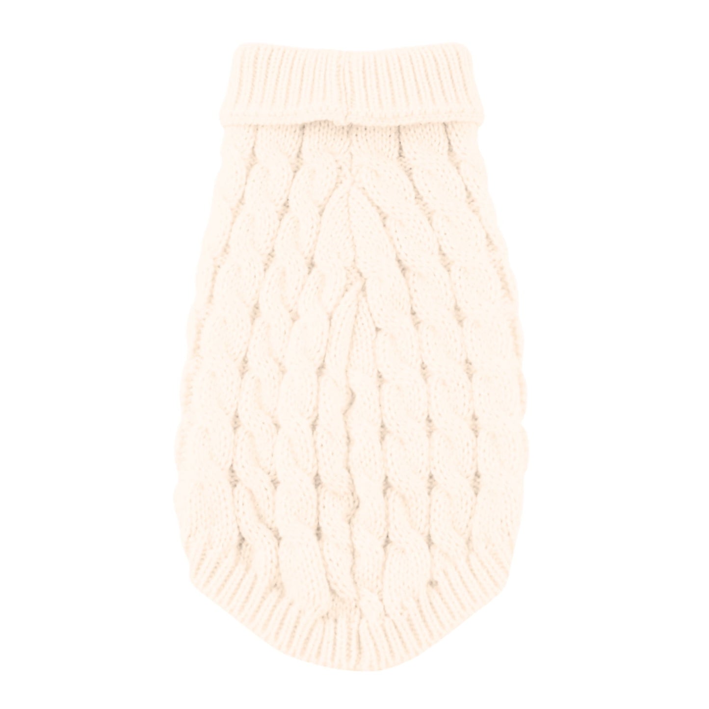 Xuniizn Dog Sweater for Small Medium Dogs, Warm Comfortable Winter Pet Clothes, Cute Knitted Sleeveless Pet Sweaters for Puppies, Cats, Dog Apparel & Accessories XL White