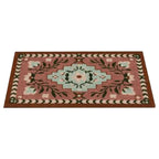 1 Carpet Doormat 60X40cm Coconut Coir Entrance Mat Non Outdoor Rug for Front Door Patio and Kitchen One Size Khaki