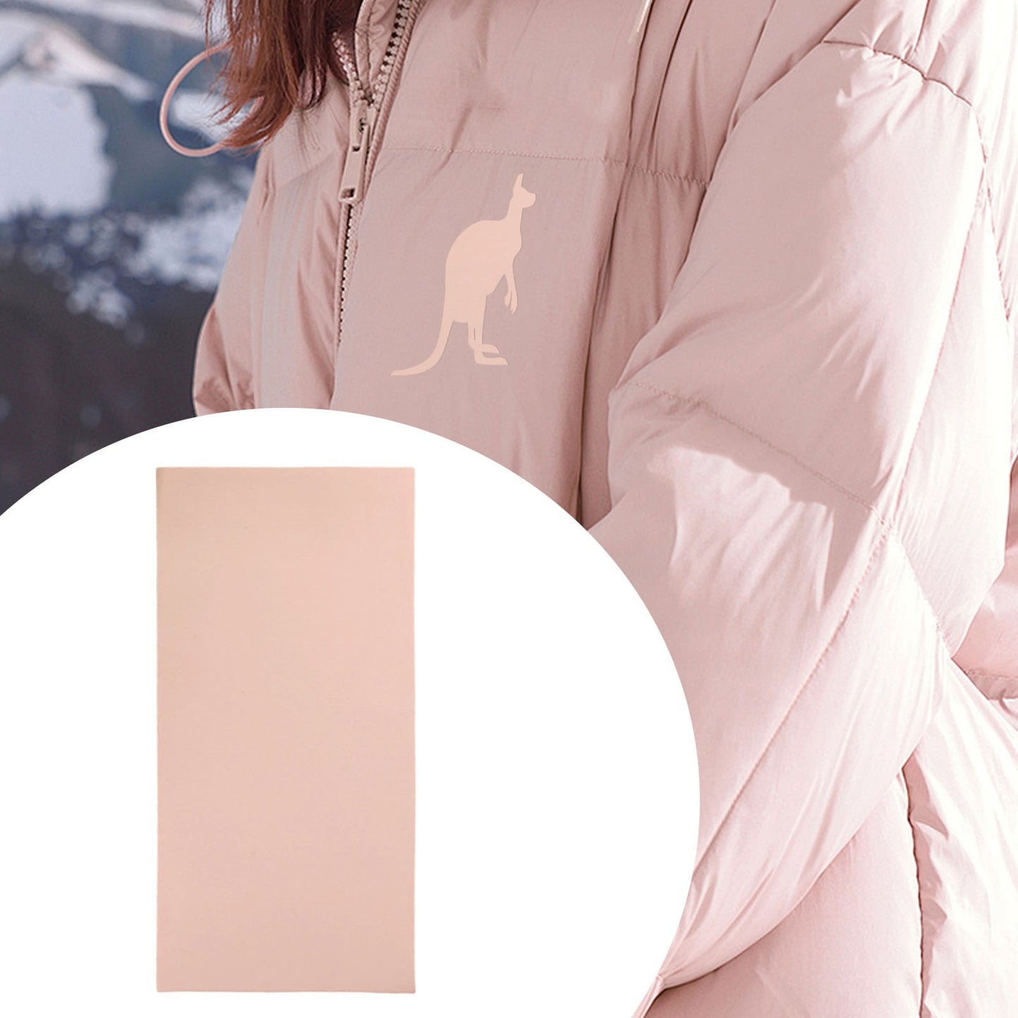 LGCASL Down Jacket Patch Patch Repair Patch Light Pink #4 Repair Adhesive Patch Lightweight Repair for Clothing Down Jacket Repair Holes Tearing Down Appliqued Adhesive Patch Diy Sticker 20*10cm Q