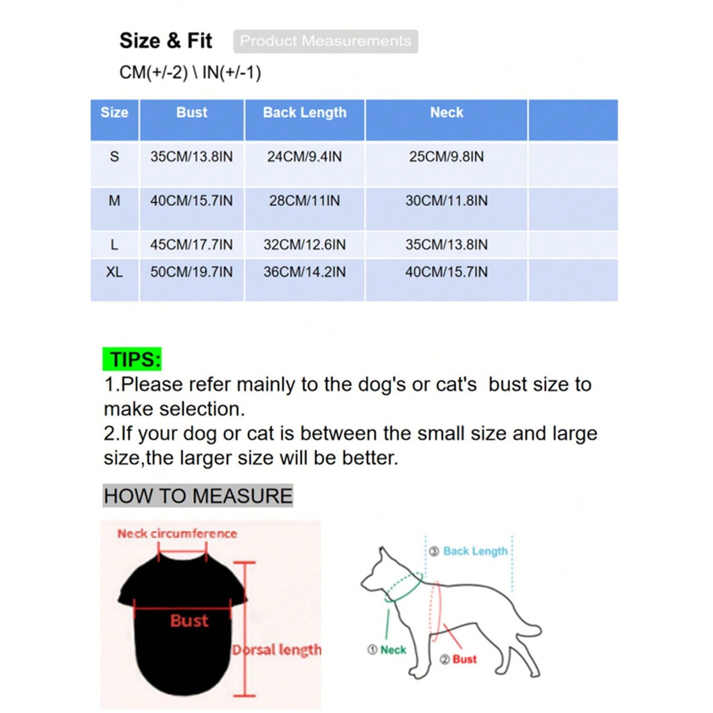 LGCASL Pet Hoodie, Dog Winter Sweater Cat Warm Clothes Pet Sweater Round Neck Solid Color Thickening Cat Dog Knitwear Sweater for Cats Or Dogs in Cold Season (Light Blue, S) S Light blue
