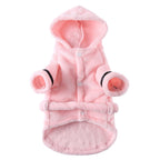 LGCASL Pet Bathrobes, Pajamas Clearance! Dog Cat Bathrobe Pet Clothes Hotel Bath Towel Pet Bathrobe Nightgown Pajamas (Army Green, L) M Pink