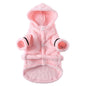 LGCASL Pet Bathrobes, Pajamas Clearance! Dog Cat Bathrobe Pet Clothes Hotel Bath Towel Pet Bathrobe Nightgown Pajamas (Army Green, L) XL Pink
