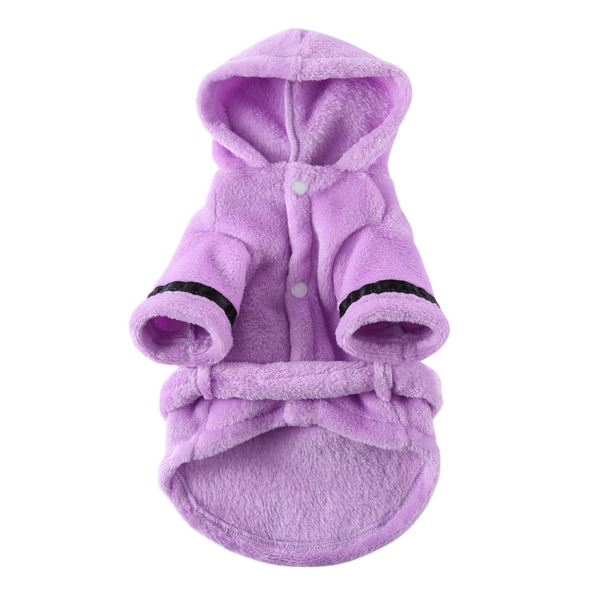 LGCASL Pet Bathrobes, Pajamas Clearance! Dog Cat Bathrobe Pet Clothes Hotel Bath Towel Pet Bathrobe Nightgown Pajamas (Army Green, L) M Purple