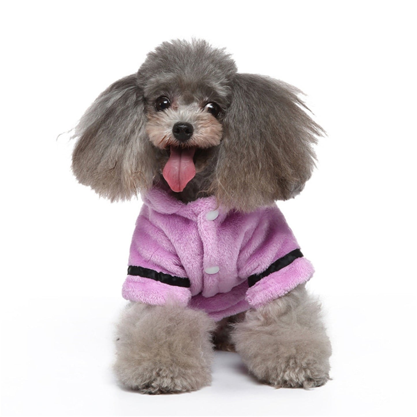 LGCASL Pet Bathrobes, Pajamas Clearance! Dog Cat Bathrobe Pet Clothes Hotel Bath Towel Pet Bathrobe Nightgown Pajamas (Army Green, L) XL Purple