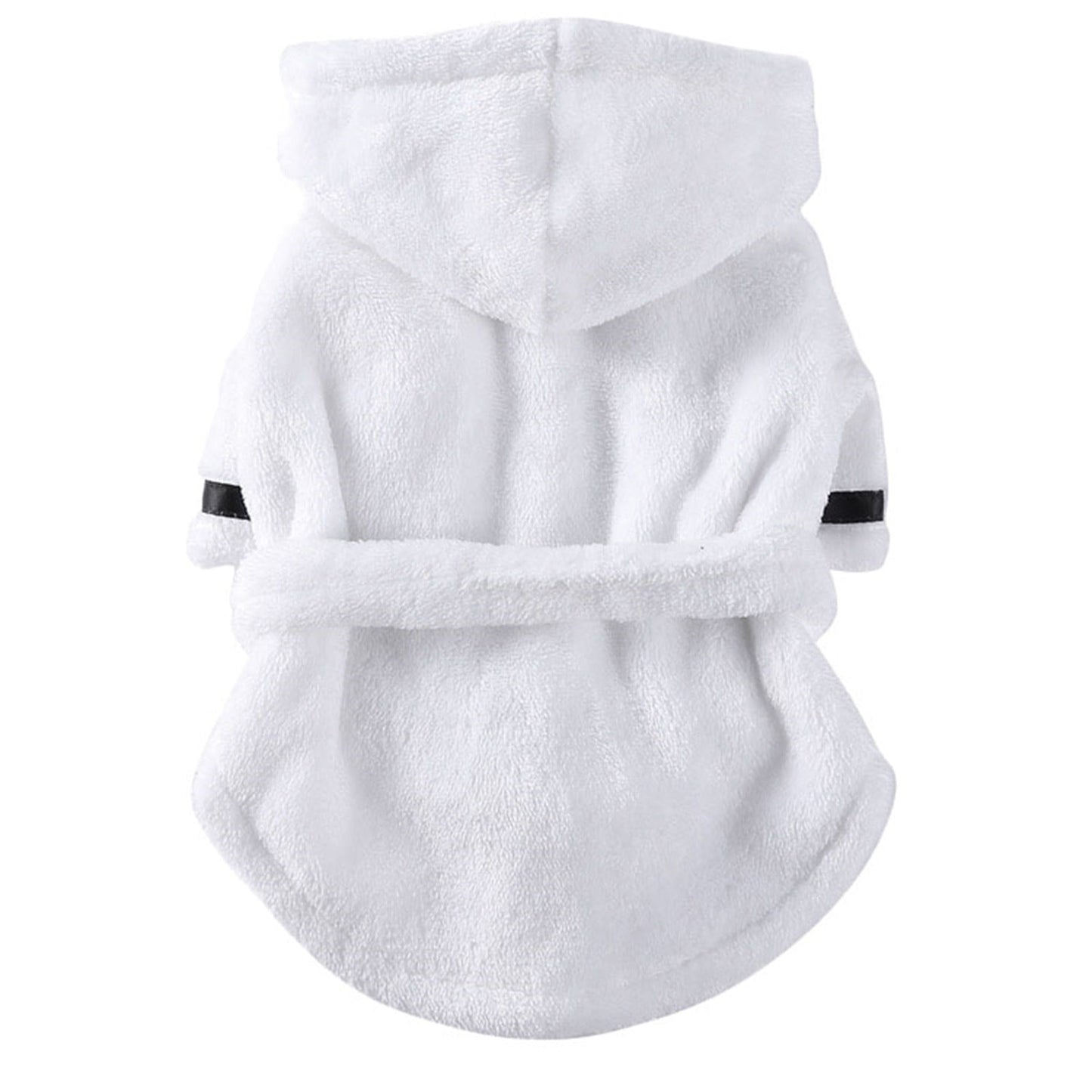 LGCASL Pet Bathrobes, Pajamas Clearance! Dog Cat Bathrobe Pet Clothes Hotel Bath Towel Pet Bathrobe Nightgown Pajamas (Army Green, L) XL White