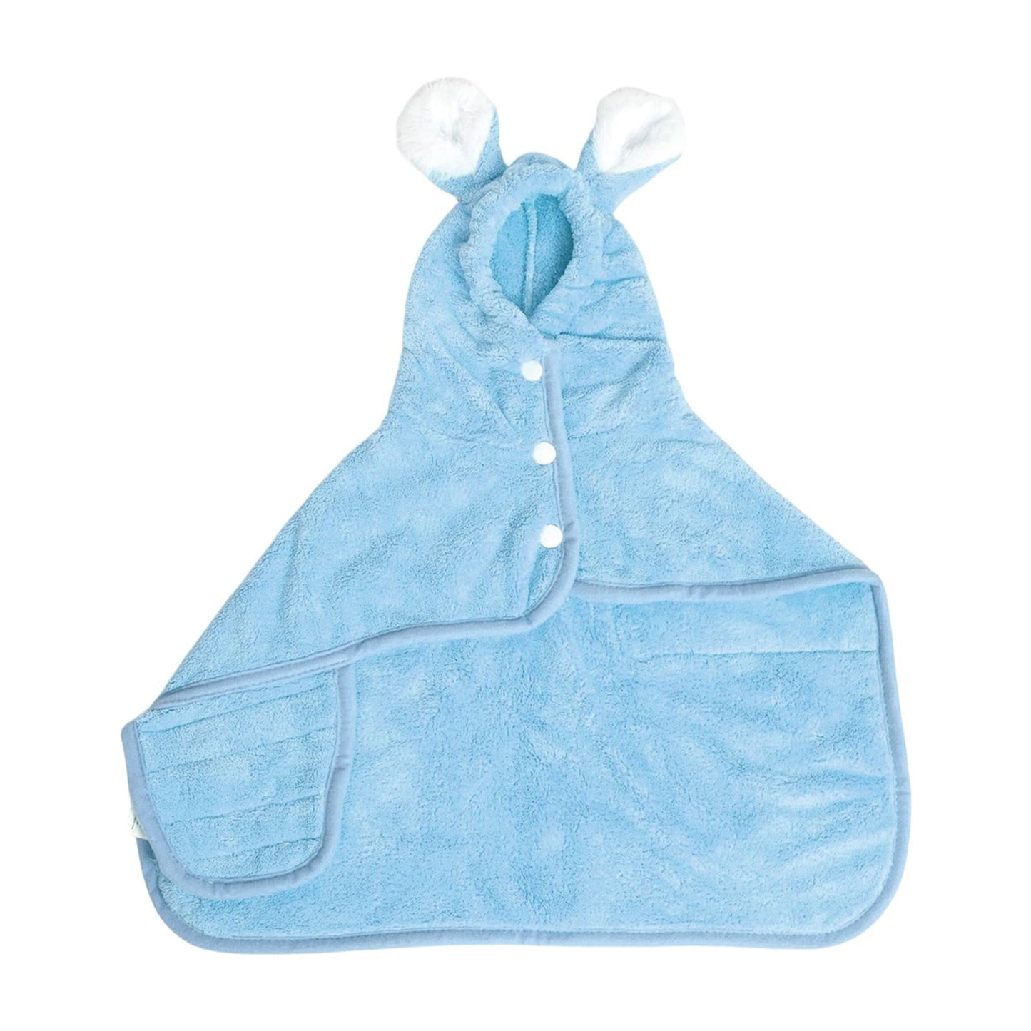 LGCASL 2026 New Puppy Bathrobe with Hood, Dog Bathrobe Absorbent Towel for Small Dogs Fast Drying Dog Robe Coat with Hood Puppy Towel Wrap Pet Grooming After Shower (Blue, Xs) S Blue