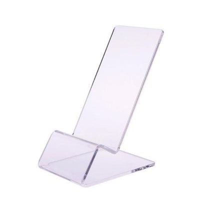 Eguiwyn Mobile phone holder Mobile Holder Phone Stand Acrylic Display Rack Bracket Transparent Clear Mount Kitchen，Dining & Bar Rack Clear