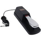 Sustain pedal for keyboard Universal Piano Keyboards Sustain Foot Pedal Durable Accessory for Electronic Keyboards Digital Piano (Black) 9.45" x 3.15" x 2.56" Black