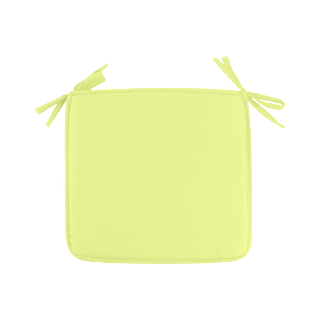 Cushion, Dining Chair Cushion,  Square Strap Garden Chair Pads Seat Cushion for Outdoor Bistros Stool Patio Dining Room Yellow