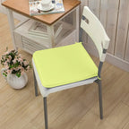 Cushion, Dining Chair Cushion,  Square Strap Garden Chair Pads Seat Cushion for Outdoor Bistros Stool Patio Dining Room Yellow