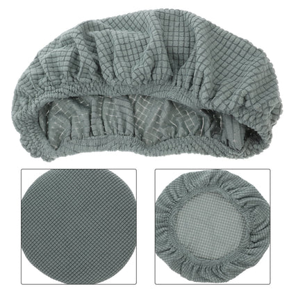 Ortofally Bar Stool Covers Stretchy Round Chair Covers Slipcover Washable Stool Cushion Elastic Bar Chair Covers Grey 1.60X1.50X1.50CM Green