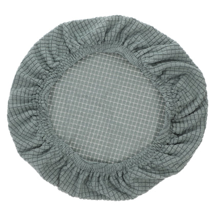 Ortofally Bar Stool Covers Stretchy Round Chair Covers Slipcover Washable Stool Cushion Elastic Bar Chair Covers Grey 1.60X1.50X1.50CM Green