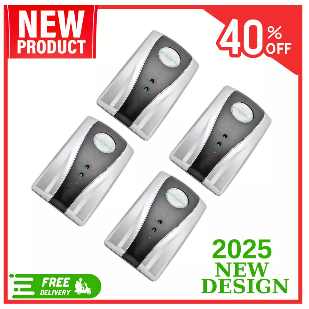 4 Pack Power Saver Elon Musk, 30KW 90V-250V Stop-Watt Energy Saving Device New