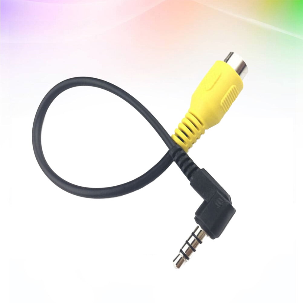 Masteelf 2 .5mm Conversion Line Reverse Camera Backup for Car Man Black