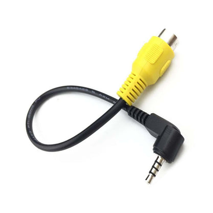 Masteelf 2 .5mm Conversion Line Reverse Camera Backup for Car Man Black