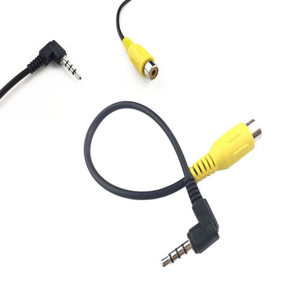 Masteelf 2 .5mm Conversion Line Reverse Camera Backup for Car Man Black