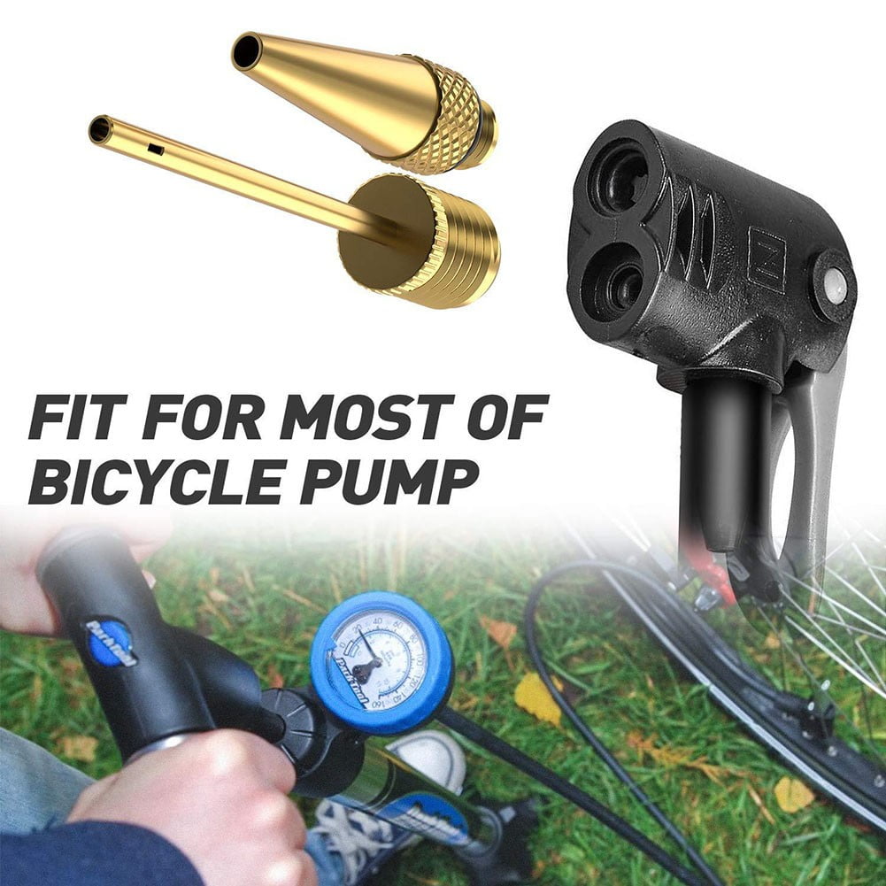 15Pcs Bike Valve Adaptor Set Kit Sv Fv Dv Av Needle Valve Connector For Ball Bicycle Inflator Pumpaccessories Fangkenuo
