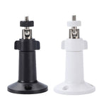 360° Rotating Universal Monitoring Bracket Indoor Outdoor Universal Camera Base Outdoor Camera Base Monitoring Accessories Black Smile Home White