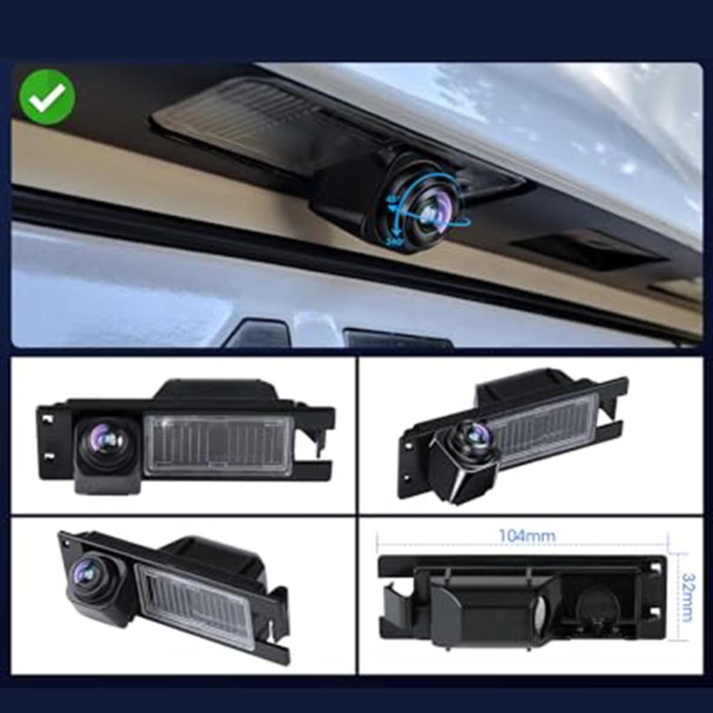360 Degree Rotatable Reversing Camera 170 Wide Angle Rear View Ahd Cvbs Compatible For Opel Astra H J Corsa D Vectra C Zafira B Buick Regal Black