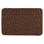 40 x 24 Inch Cotton Bathroom Floor Mat - Super Soft, Water Absorbent, Non-Slip, Machine Washable, Ideal for Bathroom, Bedroom, and Kitchen Coffee