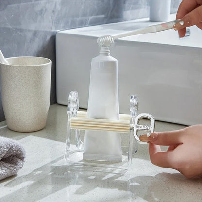 Luxury Paint Tube Squeezer Wringer Tool - Rolling Tube Squeeze Roller for Toothpaste - Toothpaste Tube Squeezer for Artists, Hair Salons, Painters - Daily Living Essential, (Black) 3.39x4.13x3.78 3.39" x 4.13" x 3.78" Black*3