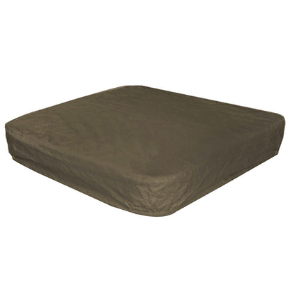 Square Hot Tub Cover - Outdoor Heavy Duty Protector for Patio Spas and Swimming Pools | Hard Covers For Hot Tub Waterproof Dust Cover for Hot Tubs, Jacuzzis, and Outdoor(Black -89.76x11.81") Coffee -84.64x11.81"