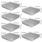 Square Hot Tub Cover - Outdoor Heavy Duty Protector for Patio Spas and Swimming Pools | Hard Covers For Hot Tub Waterproof Dust Cover for Hot Tubs, Jacuzzis, and Outdoor(Black -89.76x11.81") Coffee -84.64x11.81"