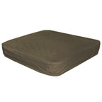 Square Hot Tub Cover - Outdoor Heavy Duty Protector for Patio Spas and Swimming Pools | Hard Covers For Hot Tub Waterproof Dust Cover for Hot Tubs, Jacuzzis, and Outdoor(Black -89.76x11.81") Coffee -90.94x11.81"