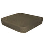 Square Hot Tub Cover - Outdoor Heavy Duty Protector for Patio Spas and Swimming Pools | Hard Covers For Hot Tub Waterproof Dust Cover for Hot Tubs, Jacuzzis, and Outdoor(Black -89.76x11.81") Coffee -90.94x11.81"