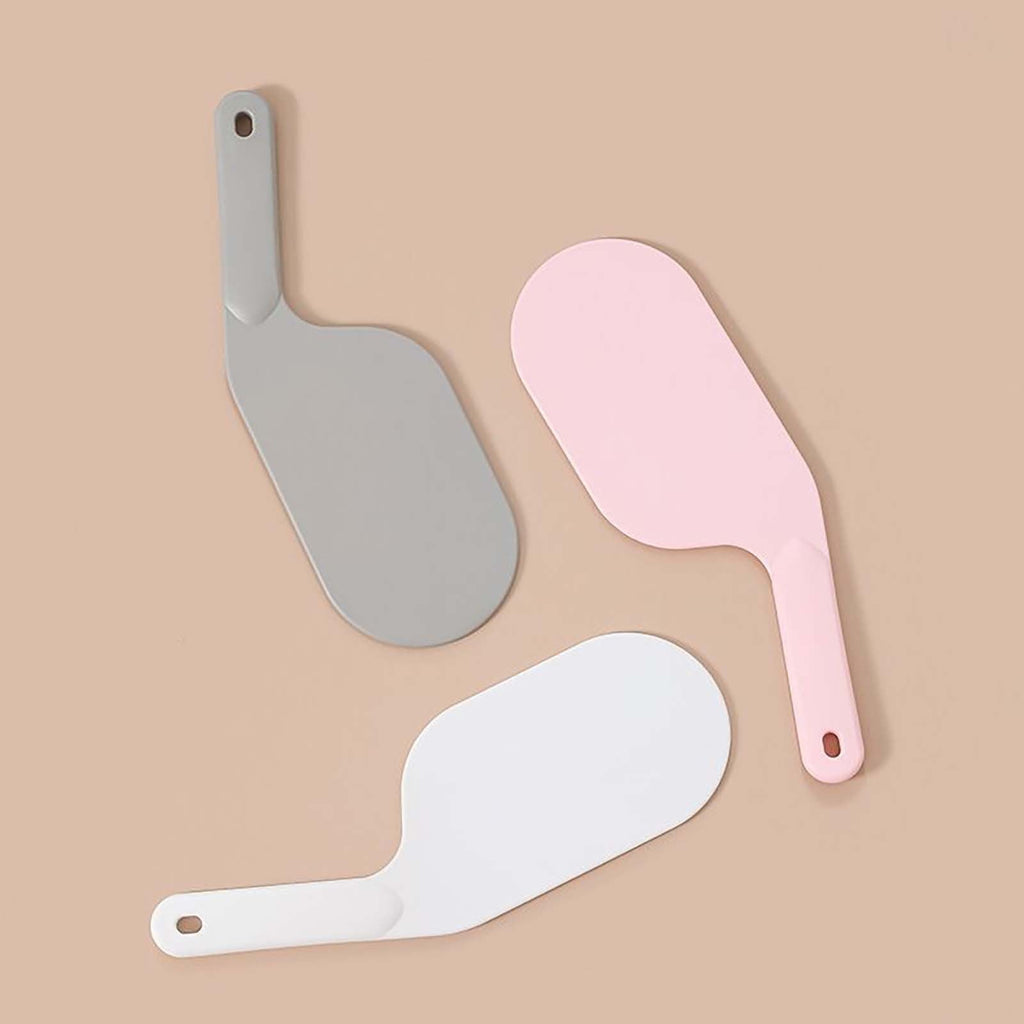 3 Pieces Bed Sheet Tucking Tools, Mattress Lifter and Tucking Paddle Set for Changing Fitted Sheets, 30 cm, Grey