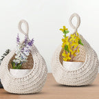 Woven Breads Baskets, Oval Small Fruit Baskets, Stackable Plastic Wicker Baskets for Serving Vegetables, Kitchen, Restaurant, Outdoor, Imitation Rattan, 1 Pcs, 7.48x5.11x2.75 7.87" x 1.97" Beige