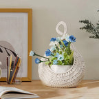 Woven Breads Baskets, Oval Small Fruit Baskets, Stackable Plastic Wicker Baskets for Serving Vegetables, Kitchen, Restaurant, Outdoor, Imitation Rattan, 1 Pcs, 7.48x5.11x2.75 9.84" x 7.87" Beige