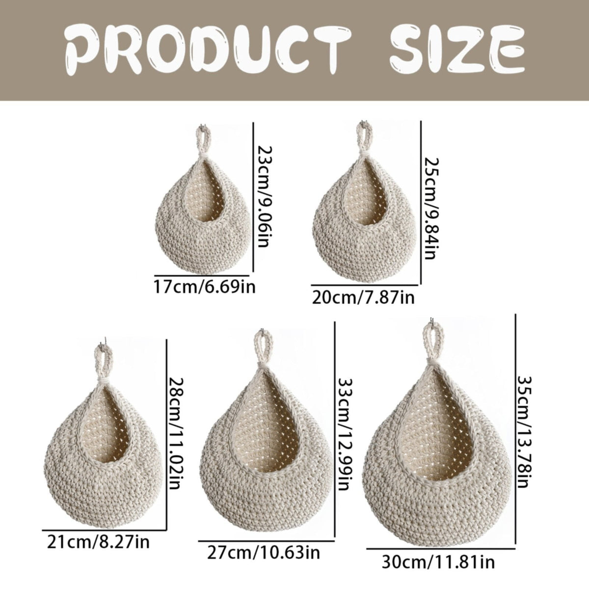 Woven Breads Baskets, Oval Small Fruit Baskets, Stackable Plastic Wicker Baskets for Serving Vegetables, Kitchen, Restaurant, Outdoor, Imitation Rattan, 1 Pcs, 7.48x5.11x2.75 12.99" x 10.63" Beige