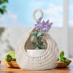 Woven Breads Baskets, Oval Small Fruit Baskets, Stackable Plastic Wicker Baskets for Serving Vegetables, Kitchen, Restaurant, Outdoor, Imitation Rattan, 1 Pcs, 7.48x5.11x2.75 12.99" x 10.63" Beige
