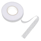 No Sew Hemming Tape Double Sided, Fabric Adhesive Tape for Hemming Pants Curtains Dresses Clothes Crafting Projects, White, 1.5 cm x 1.2 cm