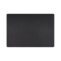 1 Piece Placemats,Plastic Table Mats, Rectangle Heat-Resistant Place Mat,Water-Proof Non-Slip Dining Table Mats,Wipeable Washable, Black, 43 x 30 cm
