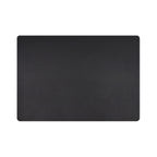 1 Piece Placemats,Plastic Table Mats, Rectangle Heat-Resistant Place Mat,Water-Proof Non-Slip Dining Table Mats,Wipeable Washable, Black, 43 x 30 cm