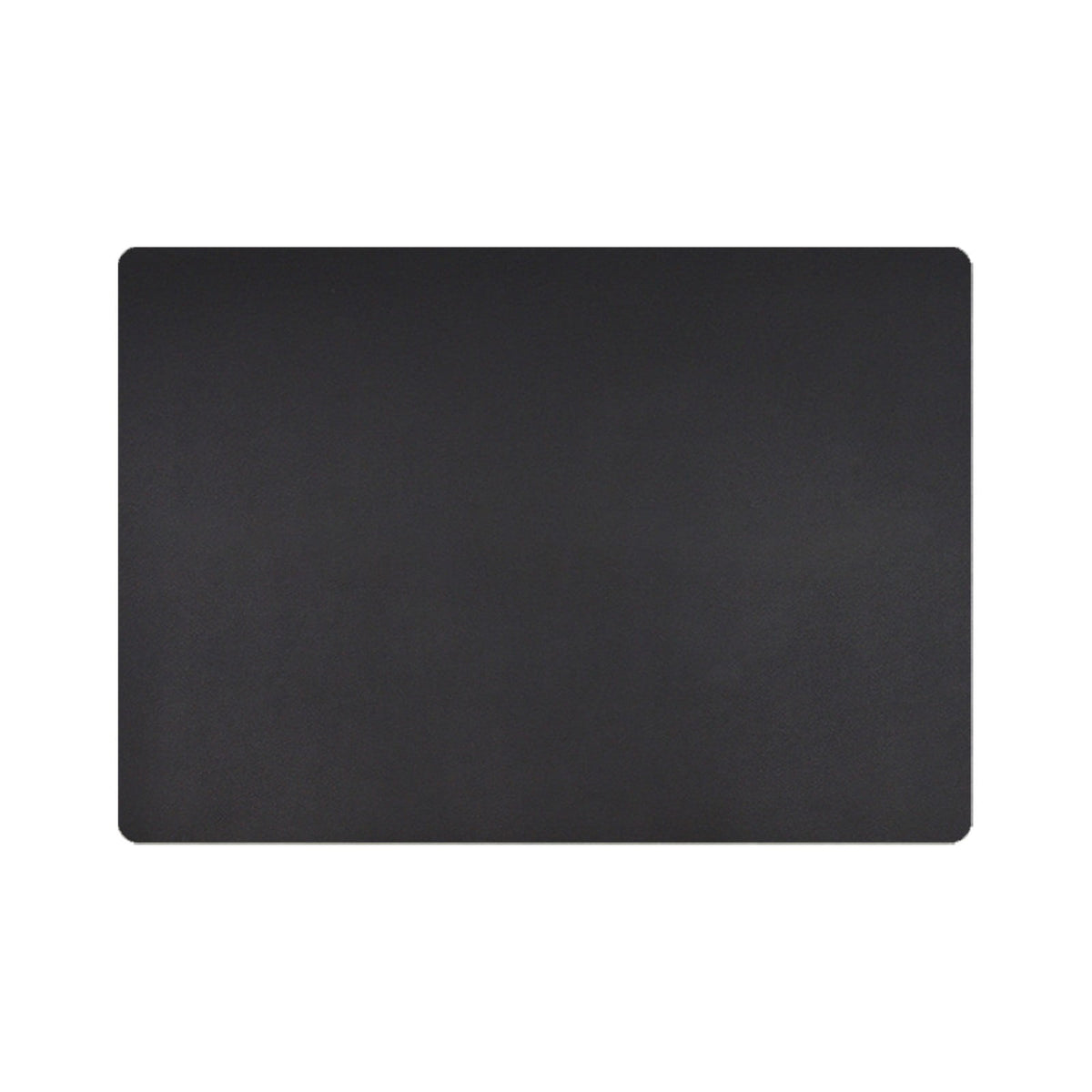 1 Piece Placemats,Plastic Table Mats, Rectangle Heat-Resistant Place Mat,Water-Proof Non-Slip Dining Table Mats,Wipeable Washable, Black, 43 x 30 cm