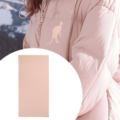 1Pcs Down Jacket Repair Patch Kit,Pre-Cut Nylon Patches for Clothes,Self-Adhesive Fabric Tape,Waterproof Lightweight Outdoor Repair Tape for Puffer Jacket Coat Tent Backpack,3'x7.87'(Pink) Yellow