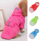 Travelwant Waterproof Reflective Dog Raincoat- Adjustable Pet Jacket, Lightweight Dog Hooded Slicker Poncho for Small to X- Large Dogs and Puppies S Orange