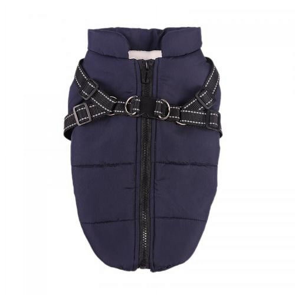 Warm Dog Jacket, Snowproof Windproof Waterproof Dog Winter Coat for Cold Weather - Soft Fleece Lining and Warm Thick Padded Dog Snow Coat for Puppy Small Medium Large Dogs 3XL Green