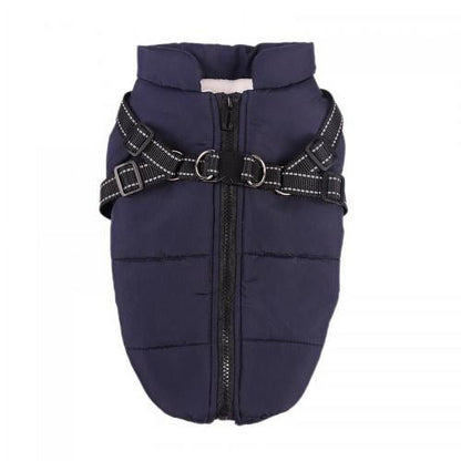 Warm Dog Jacket, Snowproof Windproof Waterproof Dog Winter Coat for Cold Weather - Soft Fleece Lining and Warm Thick Padded Dog Snow Coat for Puppy Small Medium Large Dogs 3XL Green