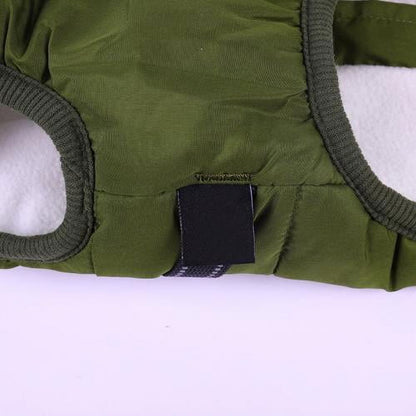 Warm Dog Jacket, Snowproof Windproof Waterproof Dog Winter Coat for Cold Weather - Soft Fleece Lining and Warm Thick Padded Dog Snow Coat for Puppy Small Medium Large Dogs S green, navy blue, red, purple, black