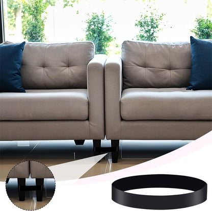 Sectional Couch Connector Tutuviw 16 Pcs Sofa Couch Leg Strap,Heavy Duty Rubber Cinch Strap Keep Prevent Sofa Sliding,Reusable Loop Cinch Quick Install Tool for Fixing Sectional Together