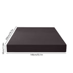 \u200b\u200bNon-Sliping Bedding Twin Fitted Sheet,Soft Elastic Fiber Bed Sheets With Deep Pocket,Machines Washable,Shrinkage And Fade Resistants 140x200x30cm Gray