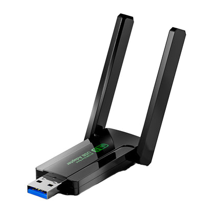 WiFi Extender, WiFi Range Extender, 1300M 2.4G/5G Wireless Internet Booster, Wireless Signal Booster Repeater Internet WiFi, USB WiFi Adapter, for Home, USB Interface Black