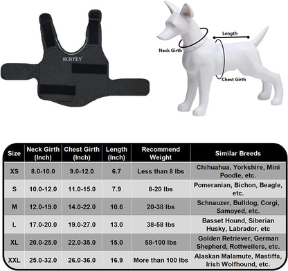 Dog Jacket, Skin-Friendly Dog Calming Vest - Dog Shirt for Thunder, Fireworks and Separation - Keep Pet Calm Without Medicine & Training, Anti Anxiety Vest for Dogs L Gray